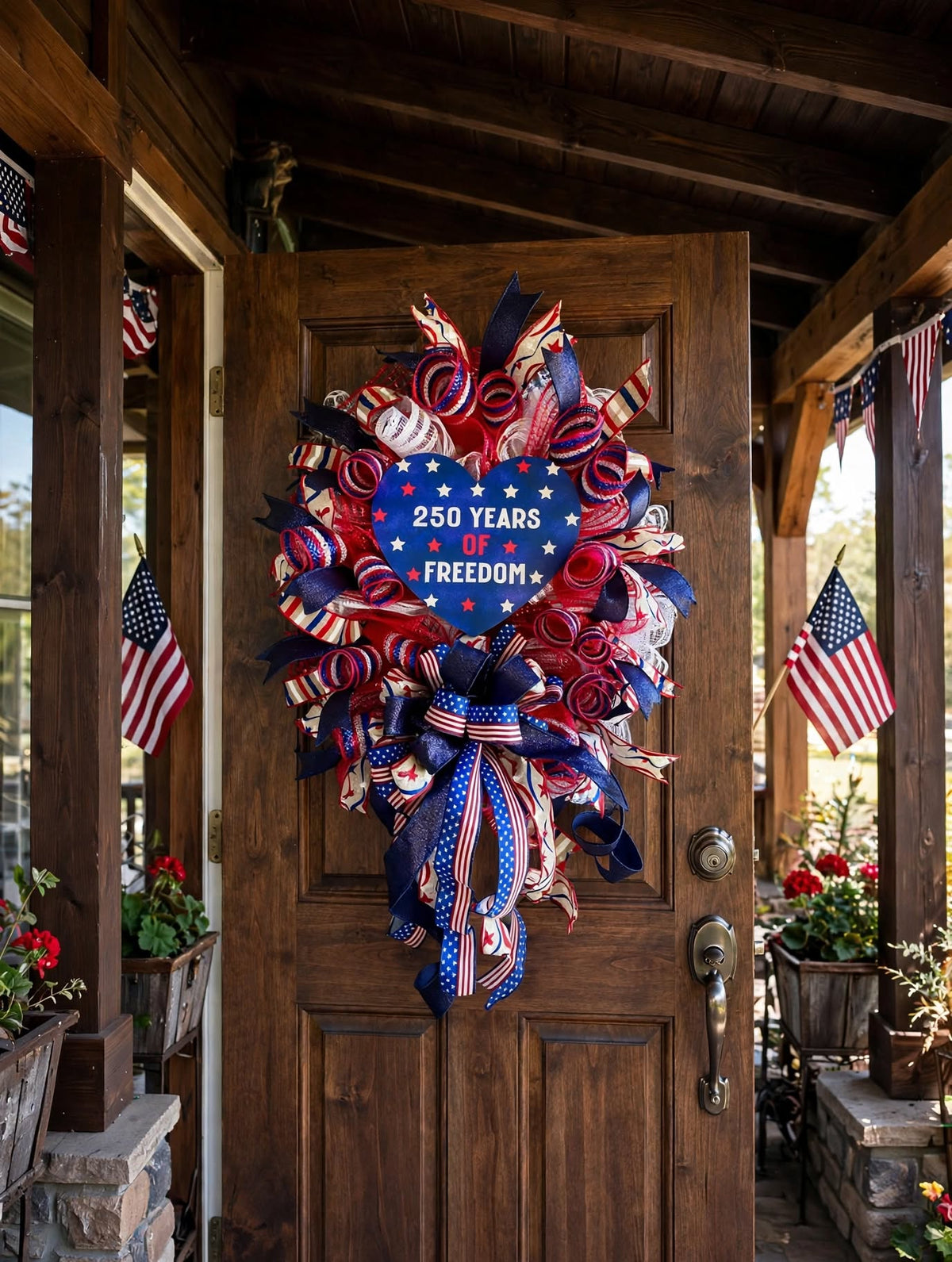 U.S. Patriotic Wreath 1776-2026; 250 year Celebration!
