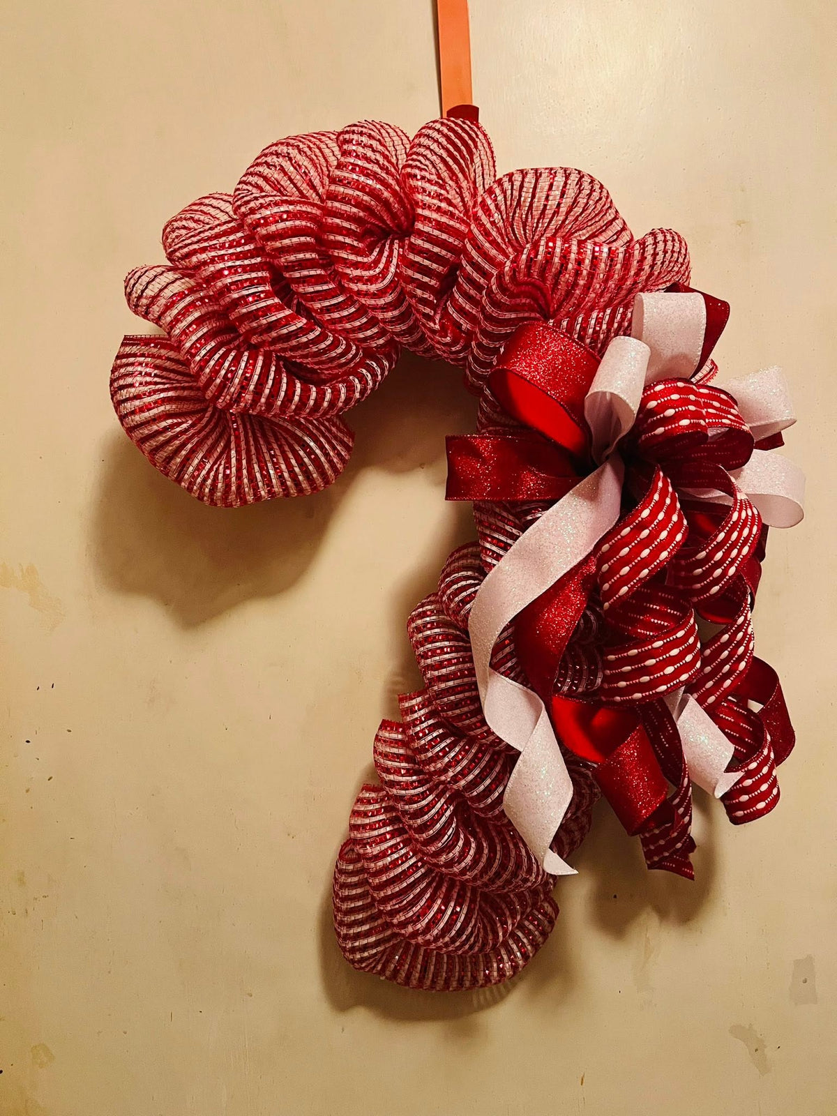 Candy Cane wreath